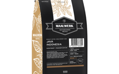 Maalwerk Indonesia Java Pancoer Estate 500gr koffiebonen