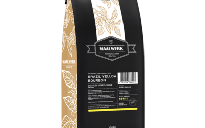 Maalwerk Brazil Cerrado Yellow Bourbon Fazenda Pantano koffiebonen