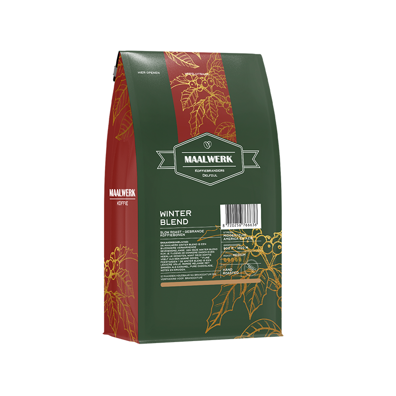 Maalwerk winterblend bonen