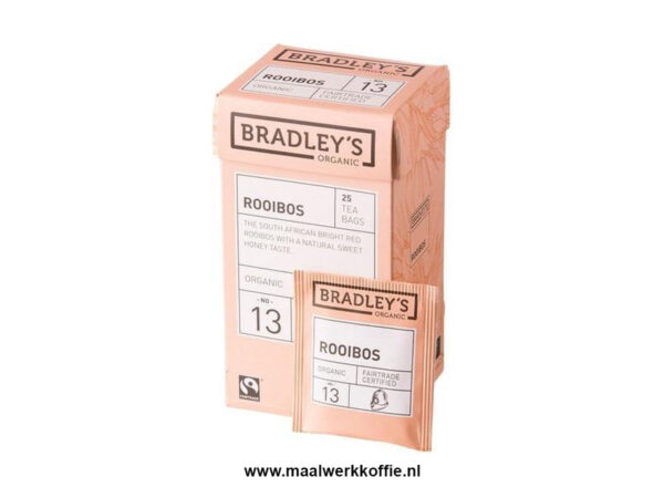 Bradley's redbush tea fairtrade organic