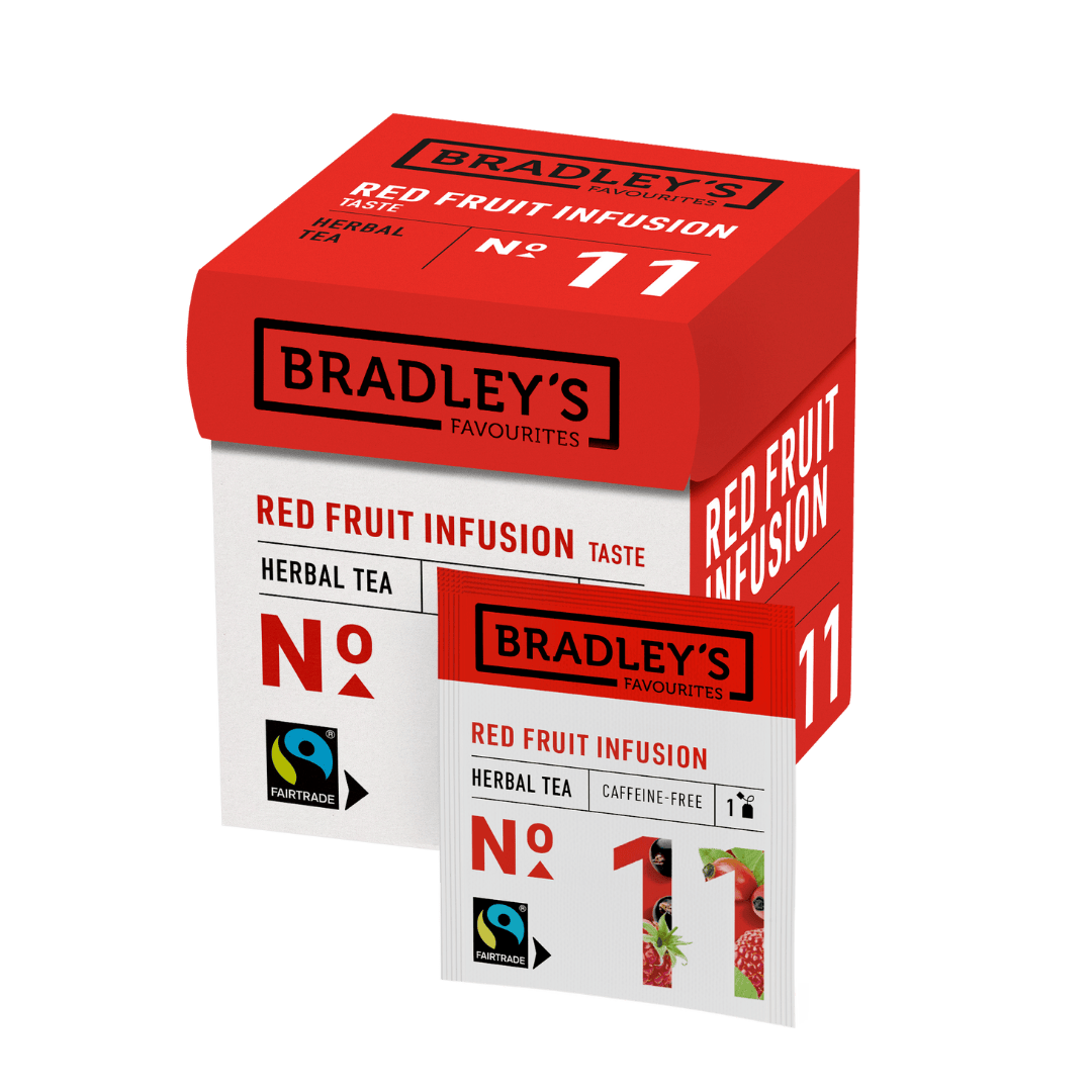Bradley's Fairtrade Rood fruit infusie