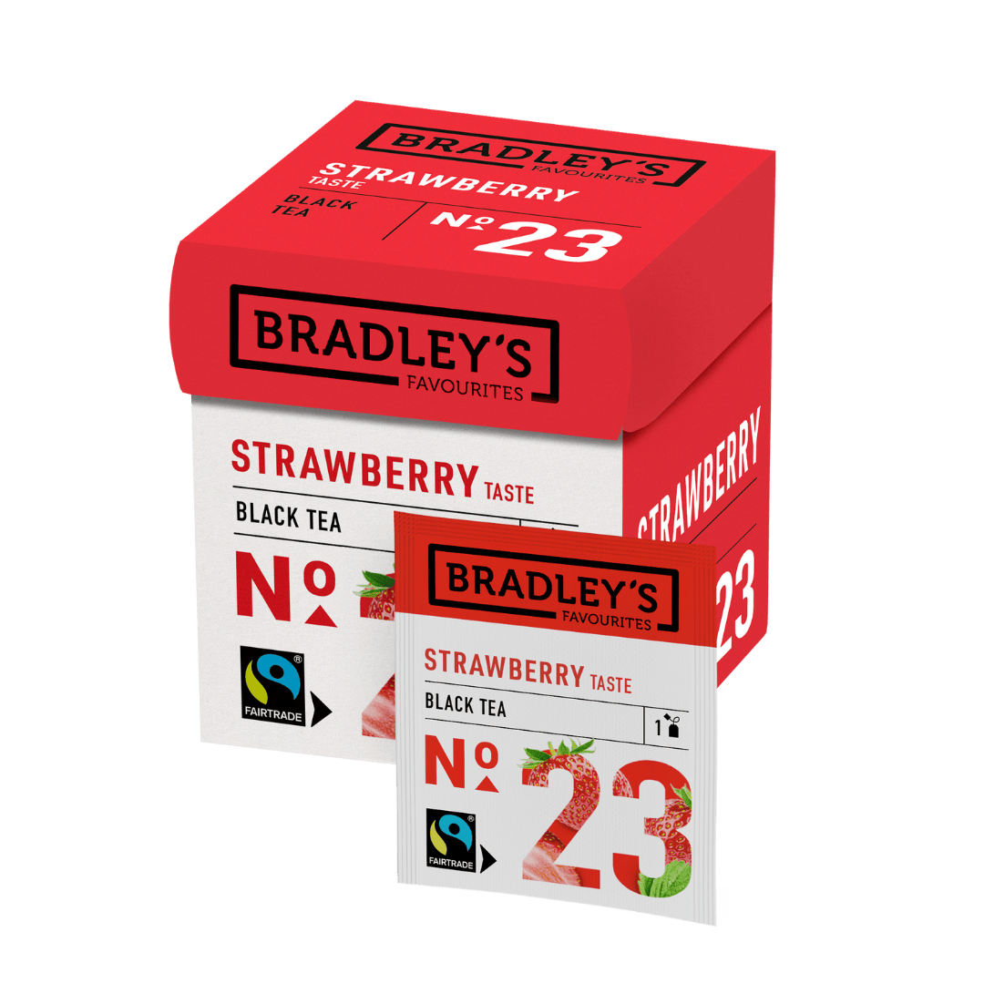 Bradley's Fairtrade Aardbeien thee