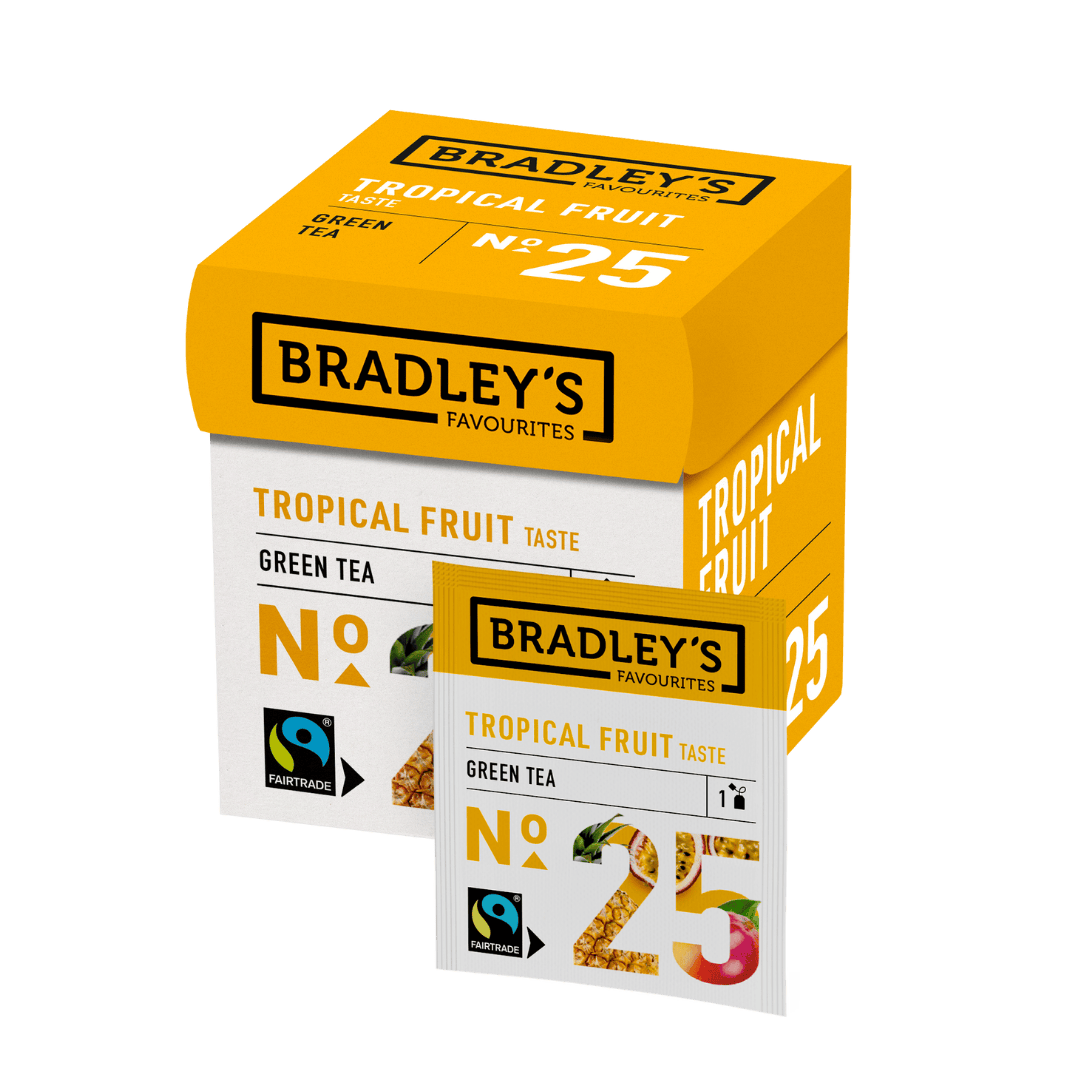 Bradley's Fairtrade Groene thee tropische vruchten